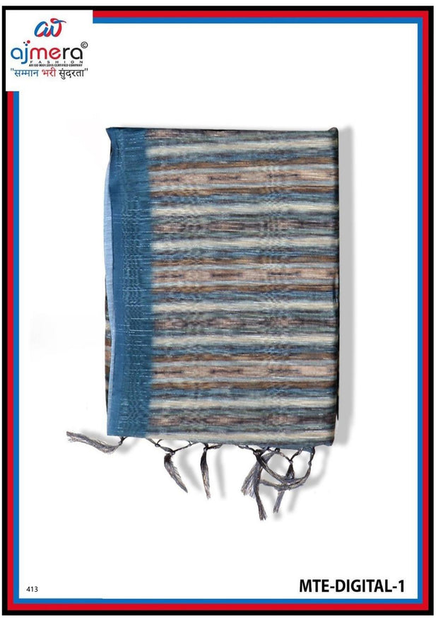 Designer Jacquard Silk Saree without Blouse for Traditional Occasions | MTE-DIGITAL-1