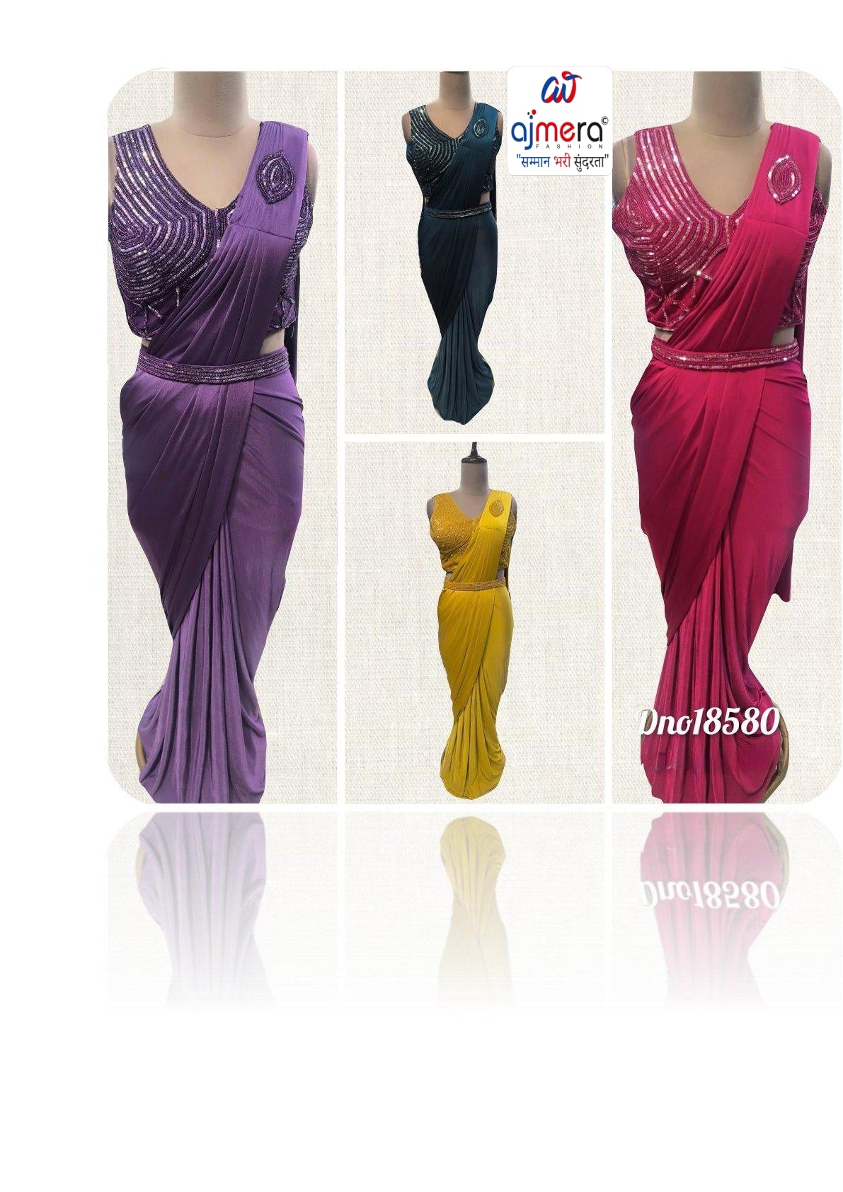 Designer Lycra Gown for Women | SDO-218580