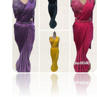 Designer Lycra Gown for Women | SDO-218580