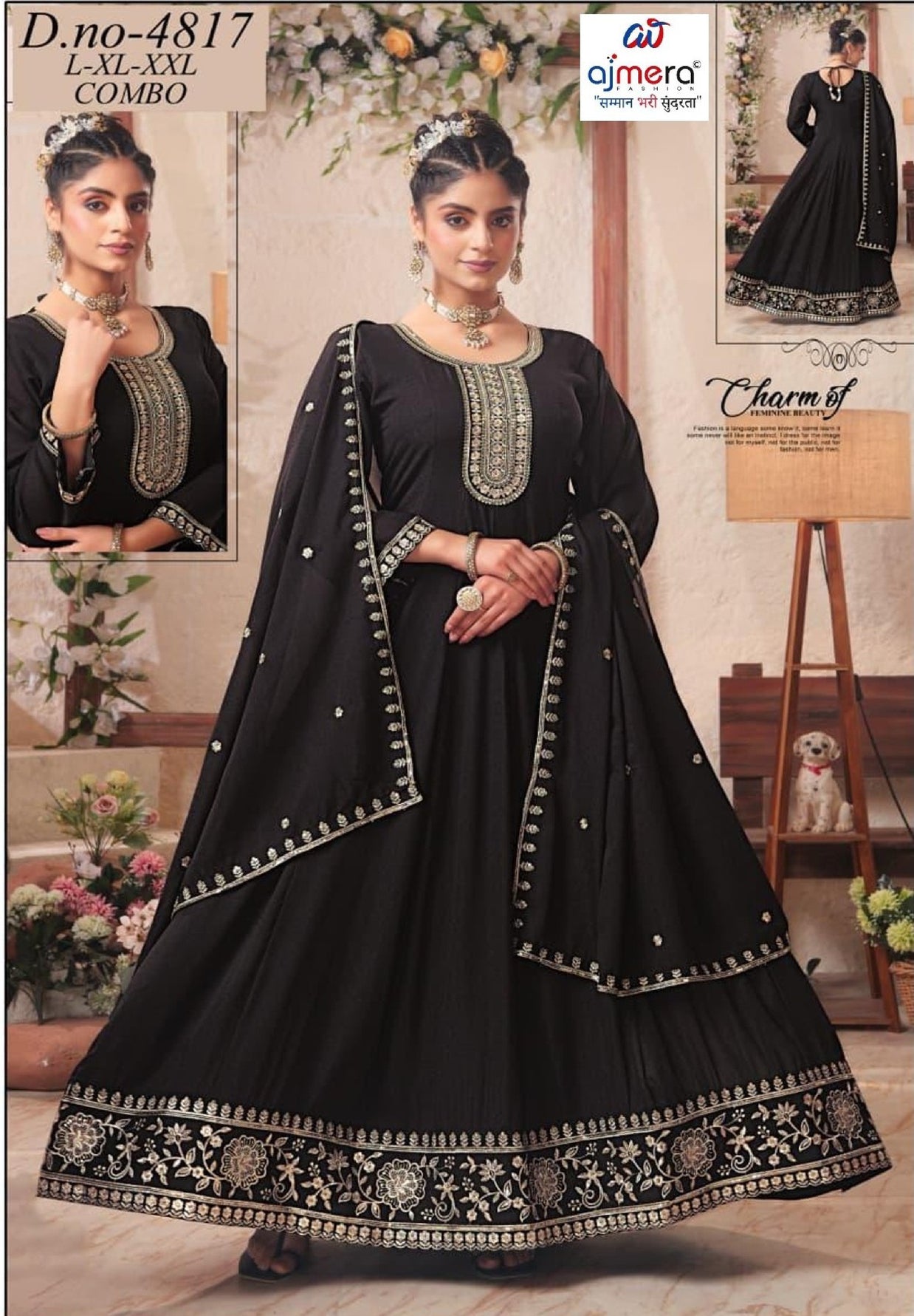Elegant Jorjet Designer Party Wear Gown for Women | SHP-4817