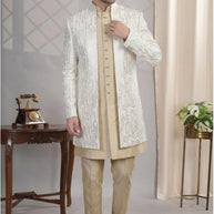 Premium Men's Indo Western for Wedding & Party Wear | SNA-MIN11608
