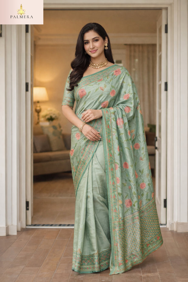 Palmera Saree Manufacturer and Palmera Saree Supplier | ALL-NAZAKAT-106