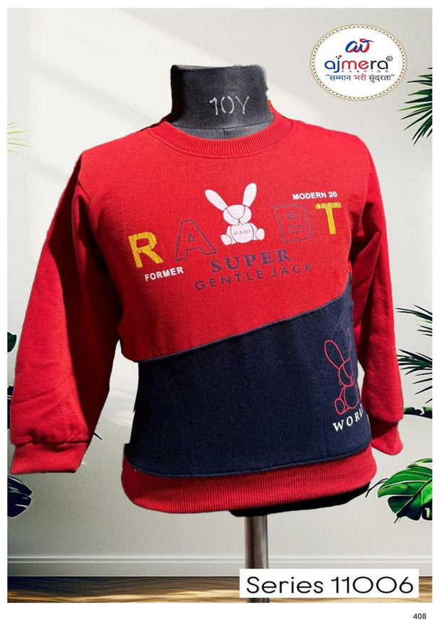 Wholesale Boys Round Neck T-Shirt | SIB-11006