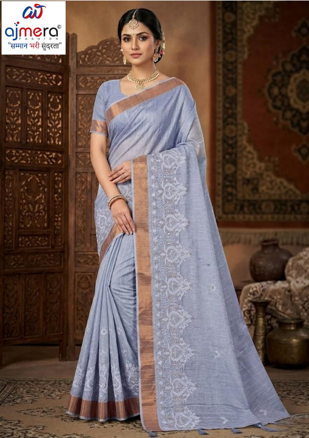 Designer Jacquard Silk Saree with Blouse Piece for Traditional Occasions | MTE-25353