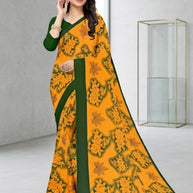Exclusive Printed Saree with Blouse Piece for Elegant Ethnic Look | CAS-SHUBH LAGAN