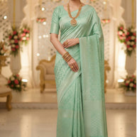 Premium Rapier Silk Matching Saree With Blouse Piece | MCB-RAPIDO