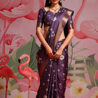 Holland Silk Handloom Silk Saree with Blouse for Premium Ethnic and Traditional Wear | ALL-HOLLAND SILK-01