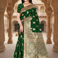 Designer Jacquard Silk Saree with Blouse Piece for Traditional Occasions | TUL-HANSJODA SILK VOL-15