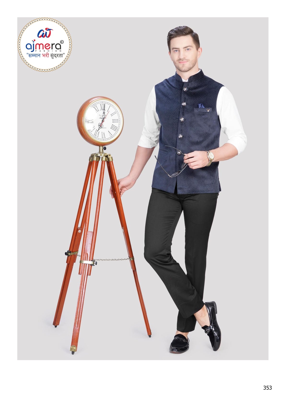 Designer Mens Waist Coat Wholesaler | SNA-MWC11913