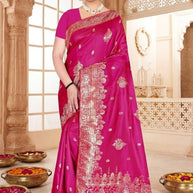 Timeless Jacquard Silk Saree With Blouse Piece | TUL-HUMJOLI SILK VOL-20