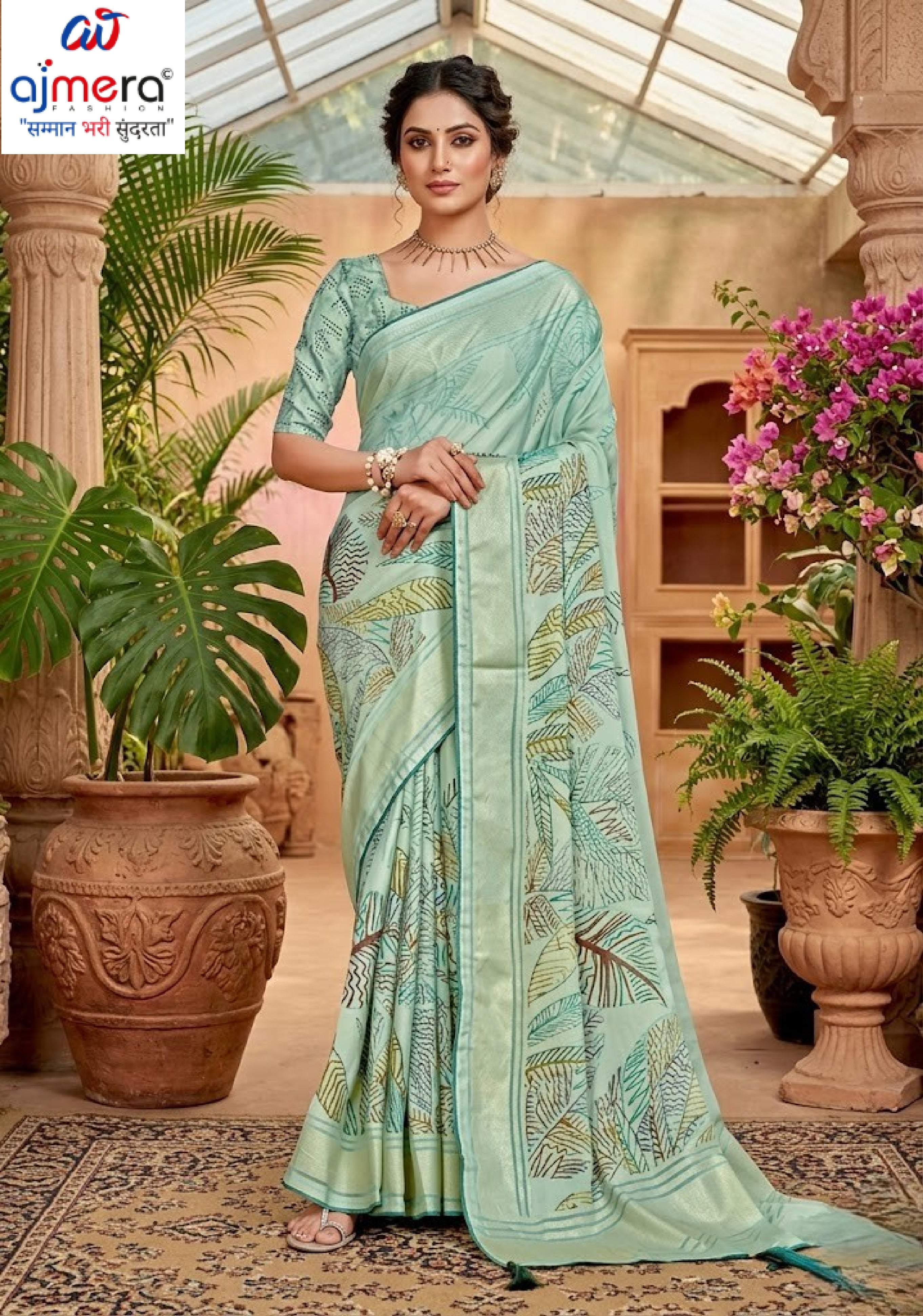 Chic Printed Saree with Blouse Piece for Sophisticated Ethnic Style  | RDD-PRACHI VOL-03