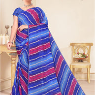 Graceful Printed Saree with Blouse Piece for Modern Ethnic Fashion | SNR-LALITA