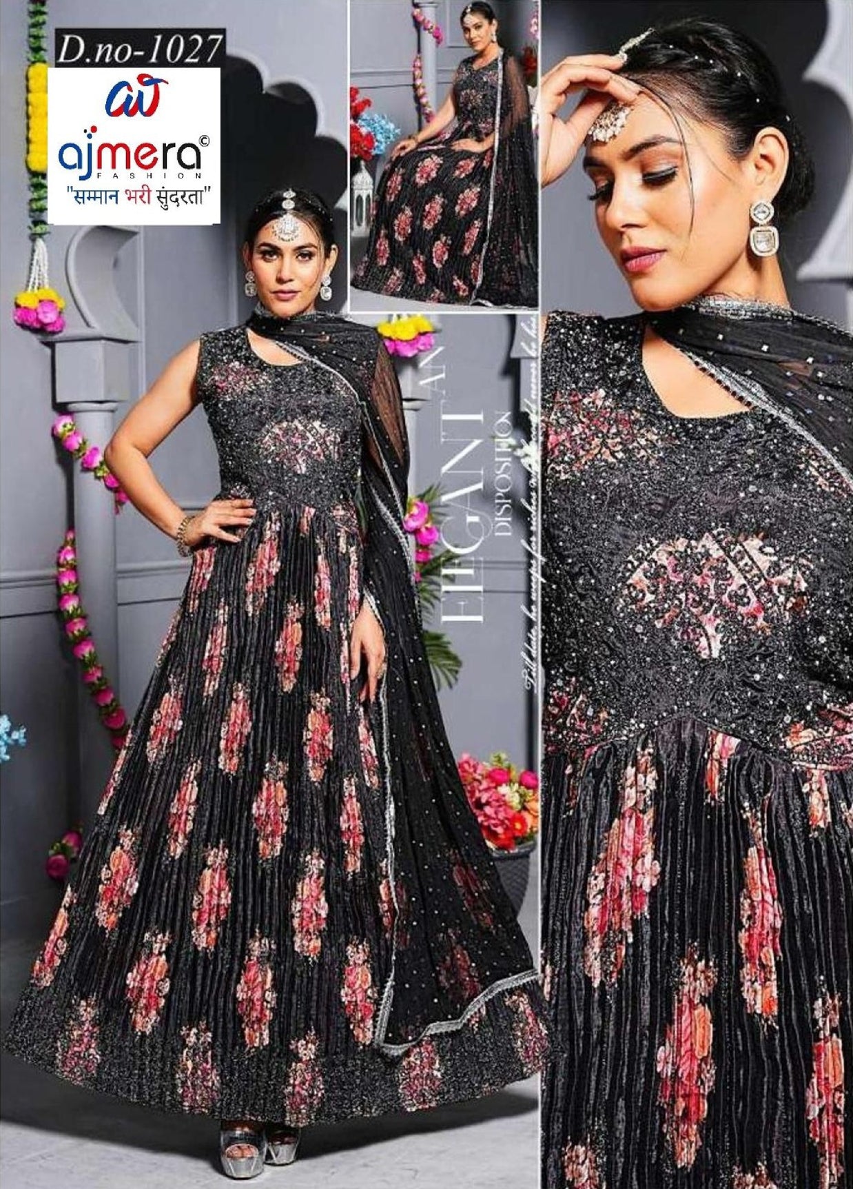 Elegant Designer Party Wear Gown for Women | PNC-1027
