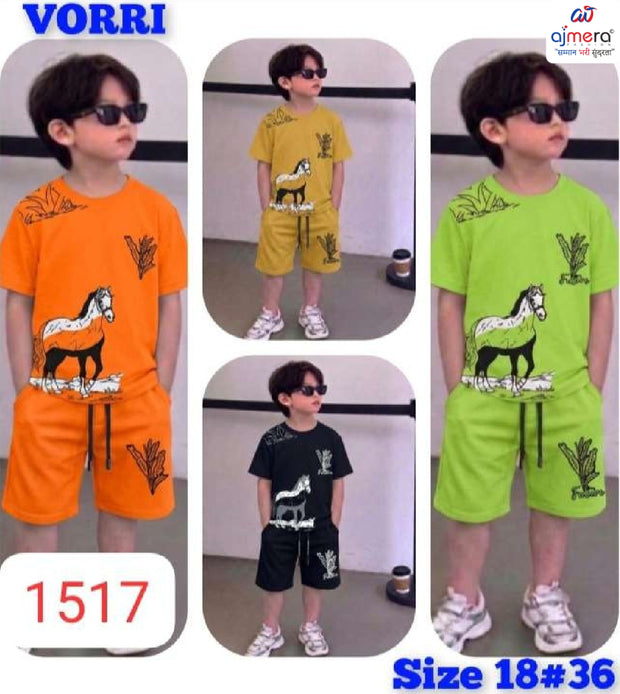 Wholesale Boys Cotton Co-Ord Set | VMF-1517