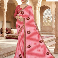Trendy Printed Saree with Blouse Piece for Women’s Ethnic Wardrobe  | TTS-RATNALEKHA