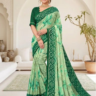 Stylish Printed Saree with Blouse Piece for Traditional Celebrations | RDD-SAPPHIRE VOL-2
