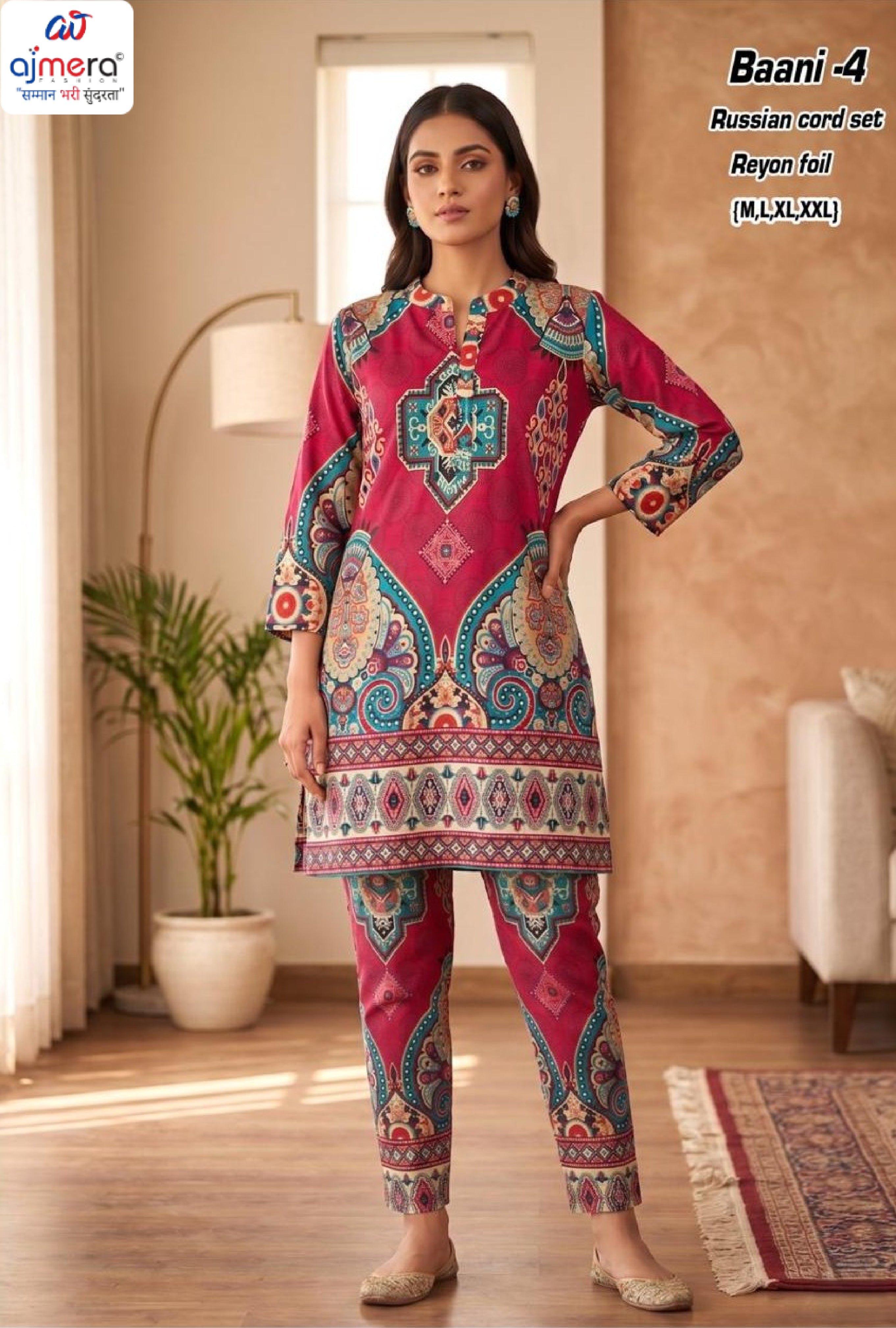 Designer Co-Ord Kurti Set for Women | AAC-BAANI