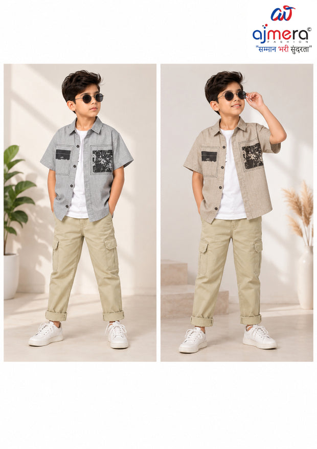 Boys Shirt Supplier Wholesale in Surat | SYA-12335-632-74