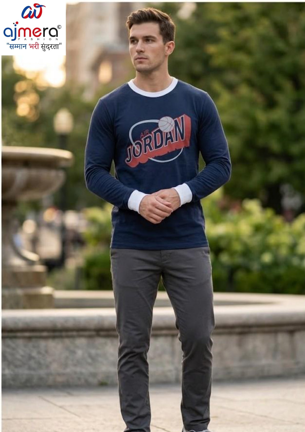 Premium Men's T-Shirt for Casual & Daily Wear | SAH-1107-M