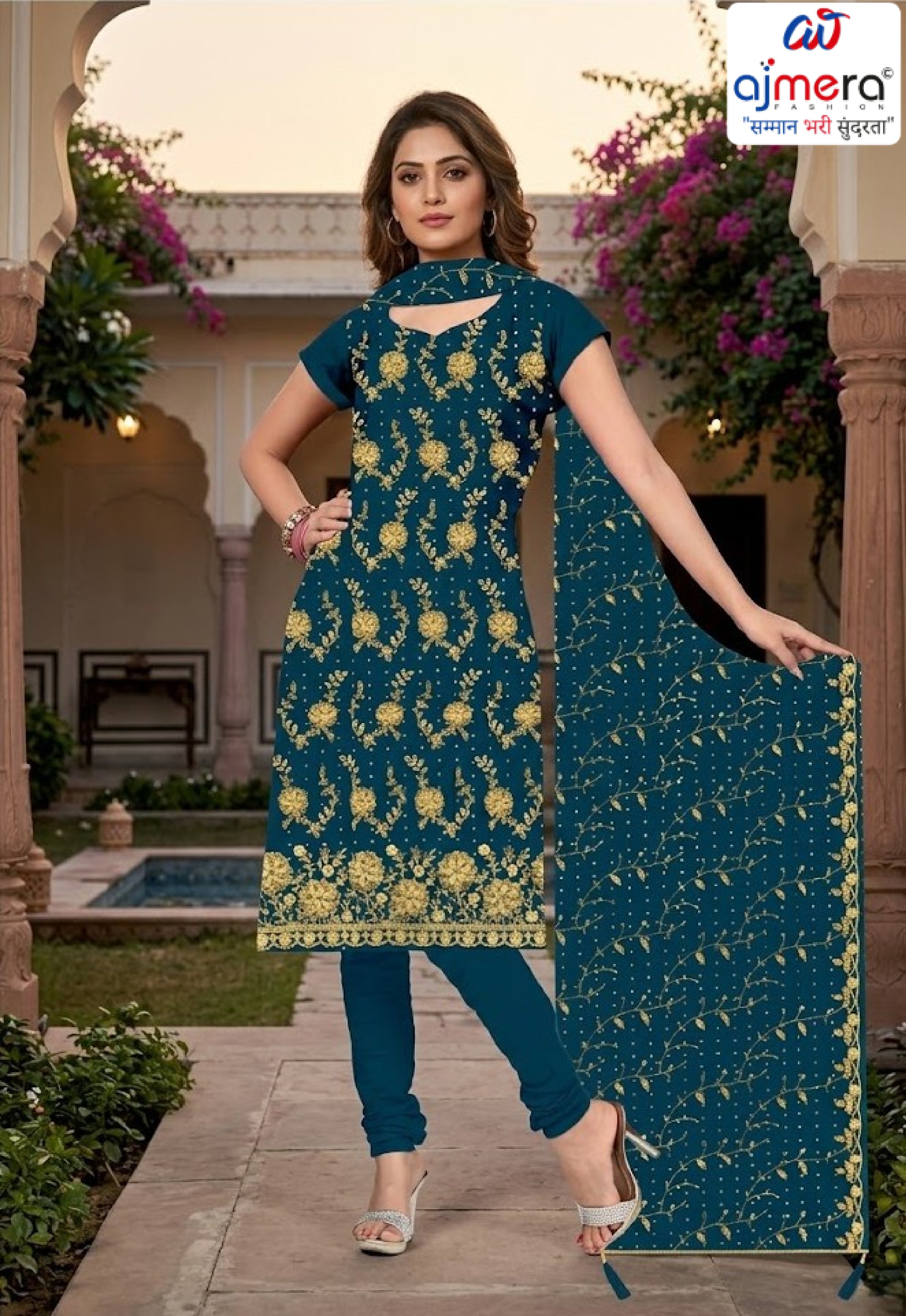 Unstitched Suit Supplier for Apparel Distributors | RID-ASHOKA-4