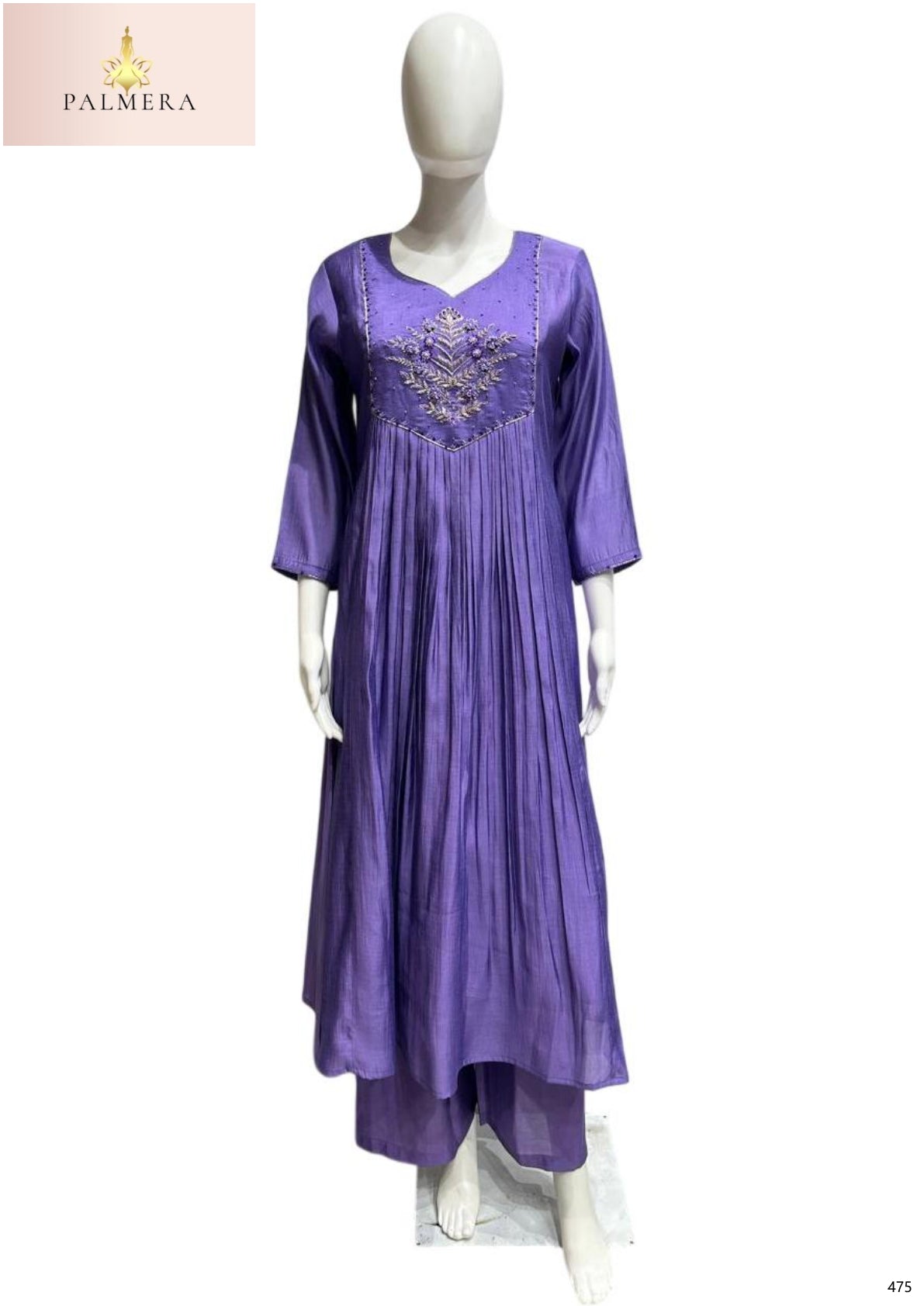 Elegant Designer Palmera Kurti Set for Women | MIK-279B-1