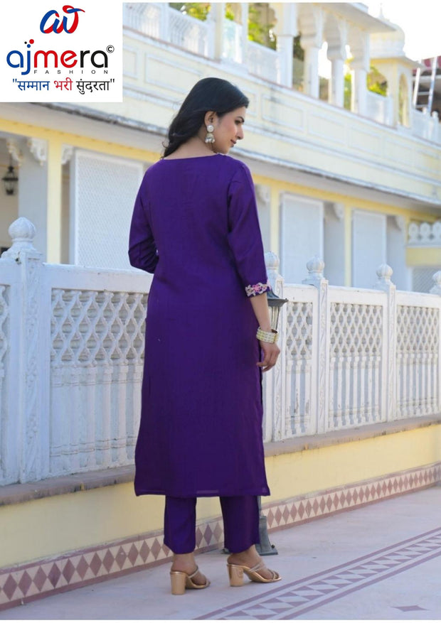 Designer Embroidered Pakistani Suit Set for Women | FSP-K2854