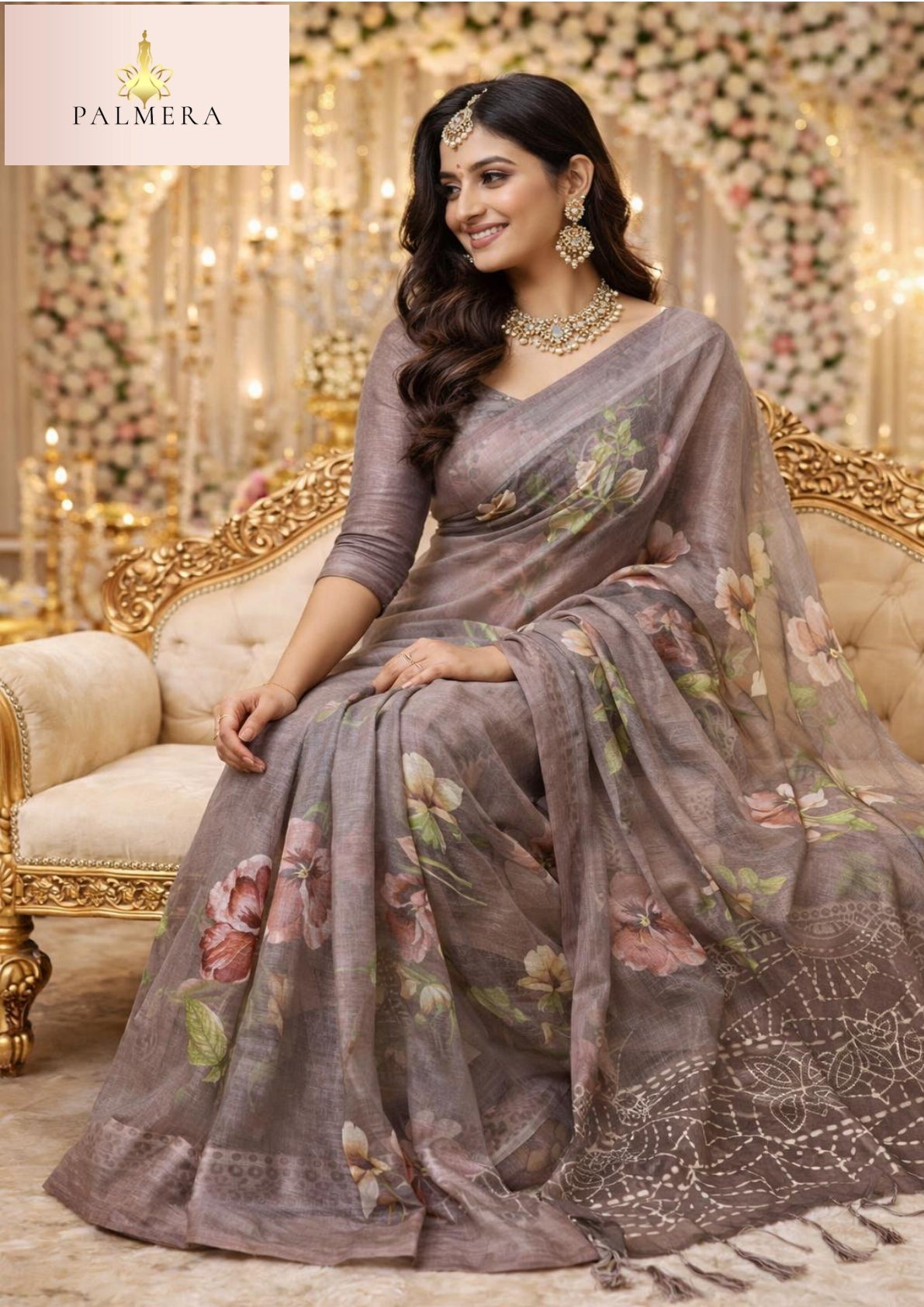 Palmera Saree Manufacturer with Blouse Piece for Premium Ethnic and Traditional Wear | ALL-AARADHANA VOL-25
