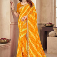 Beautiful Printed Saree with Blouse Piece for Cultural Celebrations | JS-ANJALI
