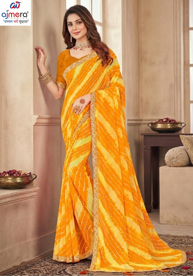 Beautiful Printed Saree with Blouse Piece for Cultural Celebrations | JS-ANJALI