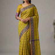 Fancy Cotton Saree with Without Blouse for Premium Ethnic and Traditional Wear | NDN-HANDLOOM SAREE-417