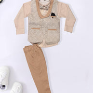 Designer Boys Pant Shirt Koti Wholesale Collection | JDW-4659