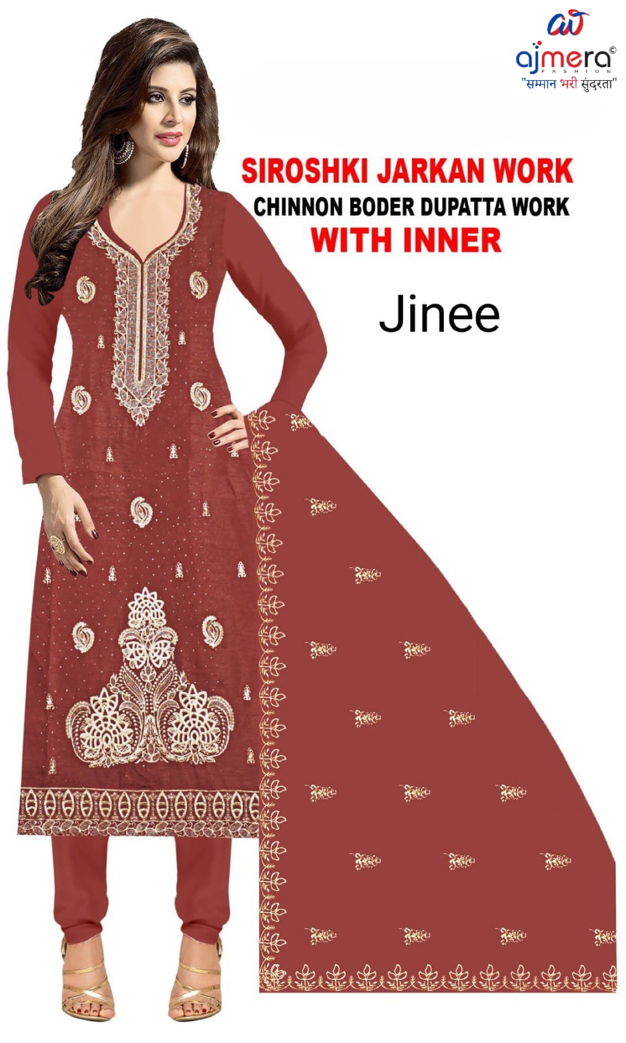 Premium Unstitched Suit Collection for Fashion Retailers | MJI-JINEE