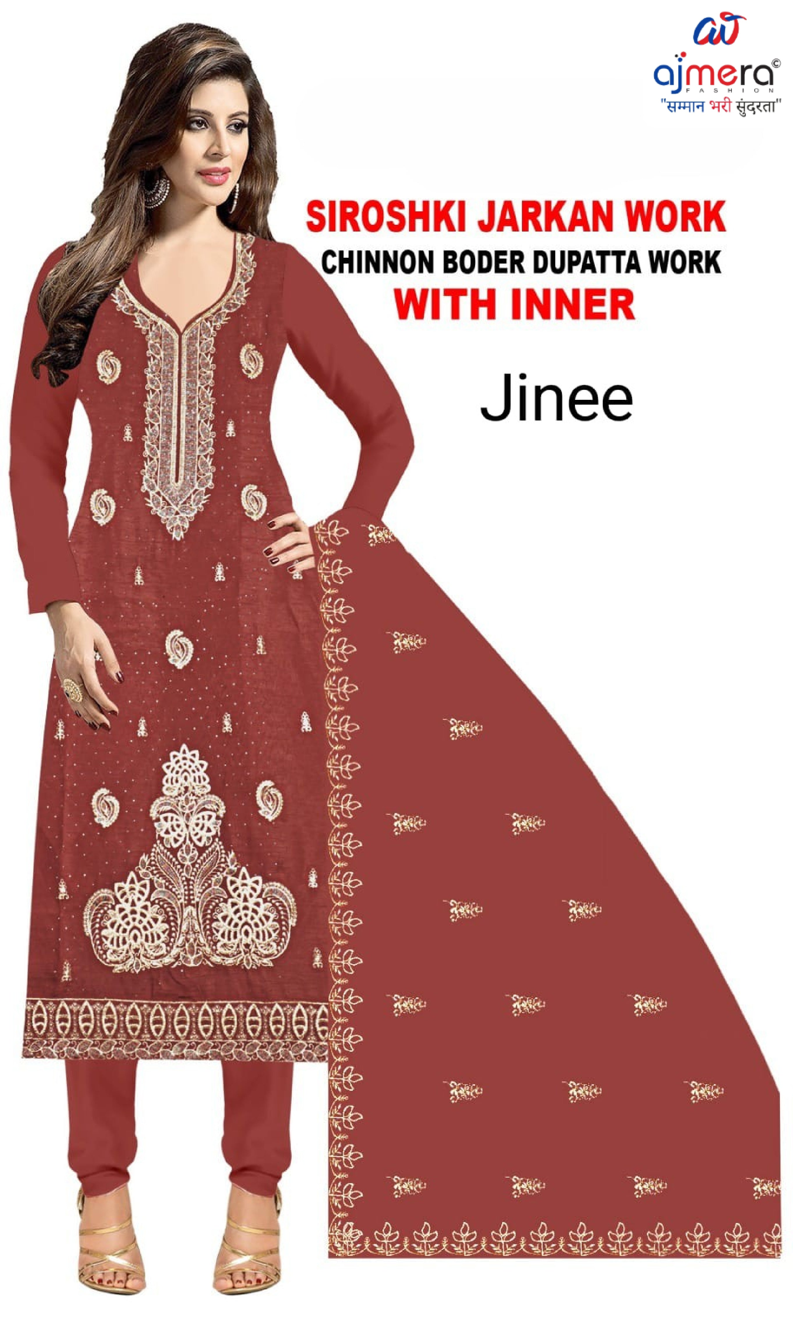 Premium Unstitched Suit Collection for Fashion Retailers | MJI-JINEE