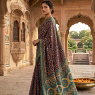 Trendy Printed Saree with Blouse Piece for Women’s Ethnic Wardrobe  | RMF-BRIDAL VOL-7