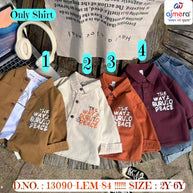 Kids Shirt Wholesale in Surat | SYA-13090-LEM84