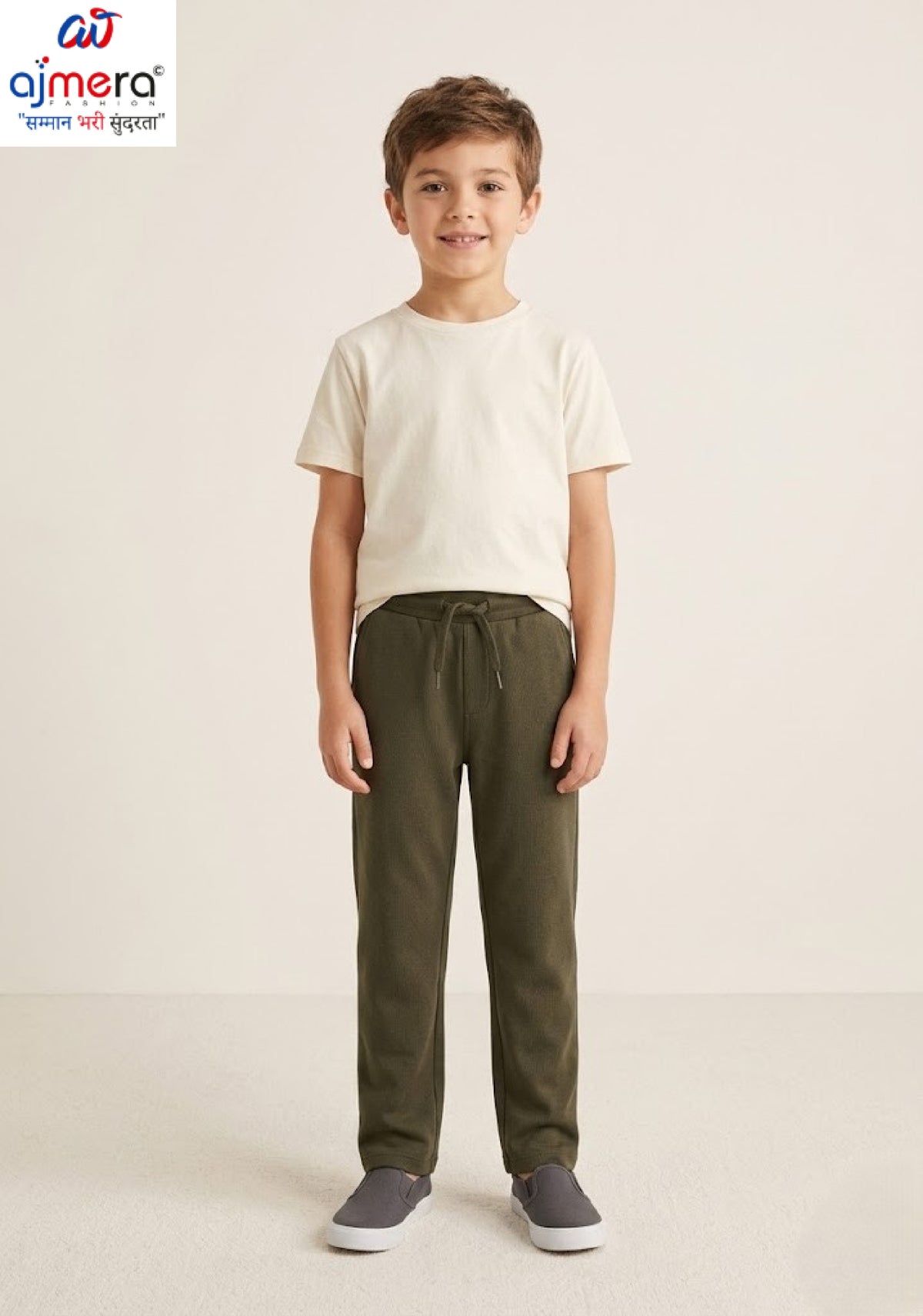 Wholesale Boys Twill Track Pant | MJE-148