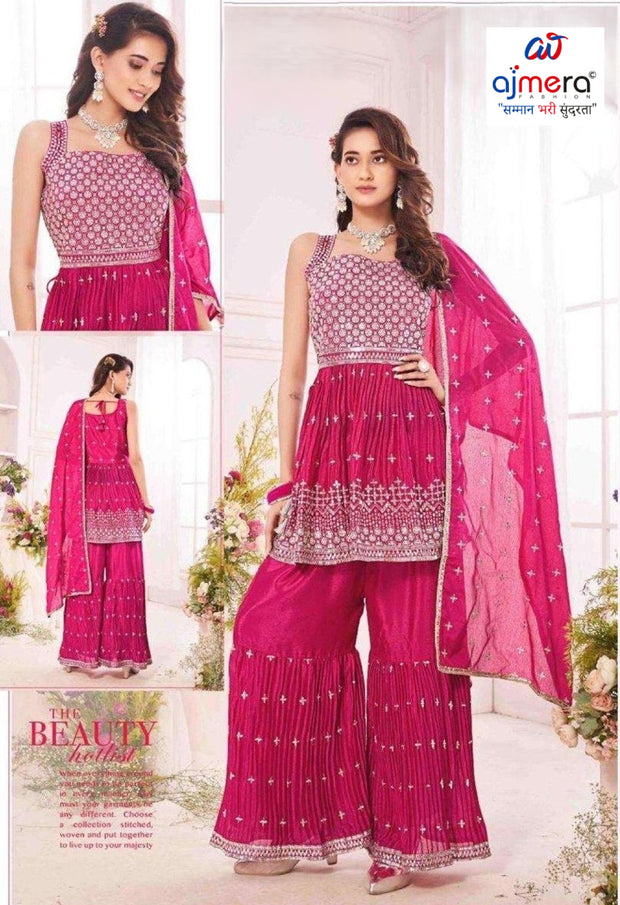 Elegant Georgette Designer Party Wear Gown for Women | SHP-ADDA-111
