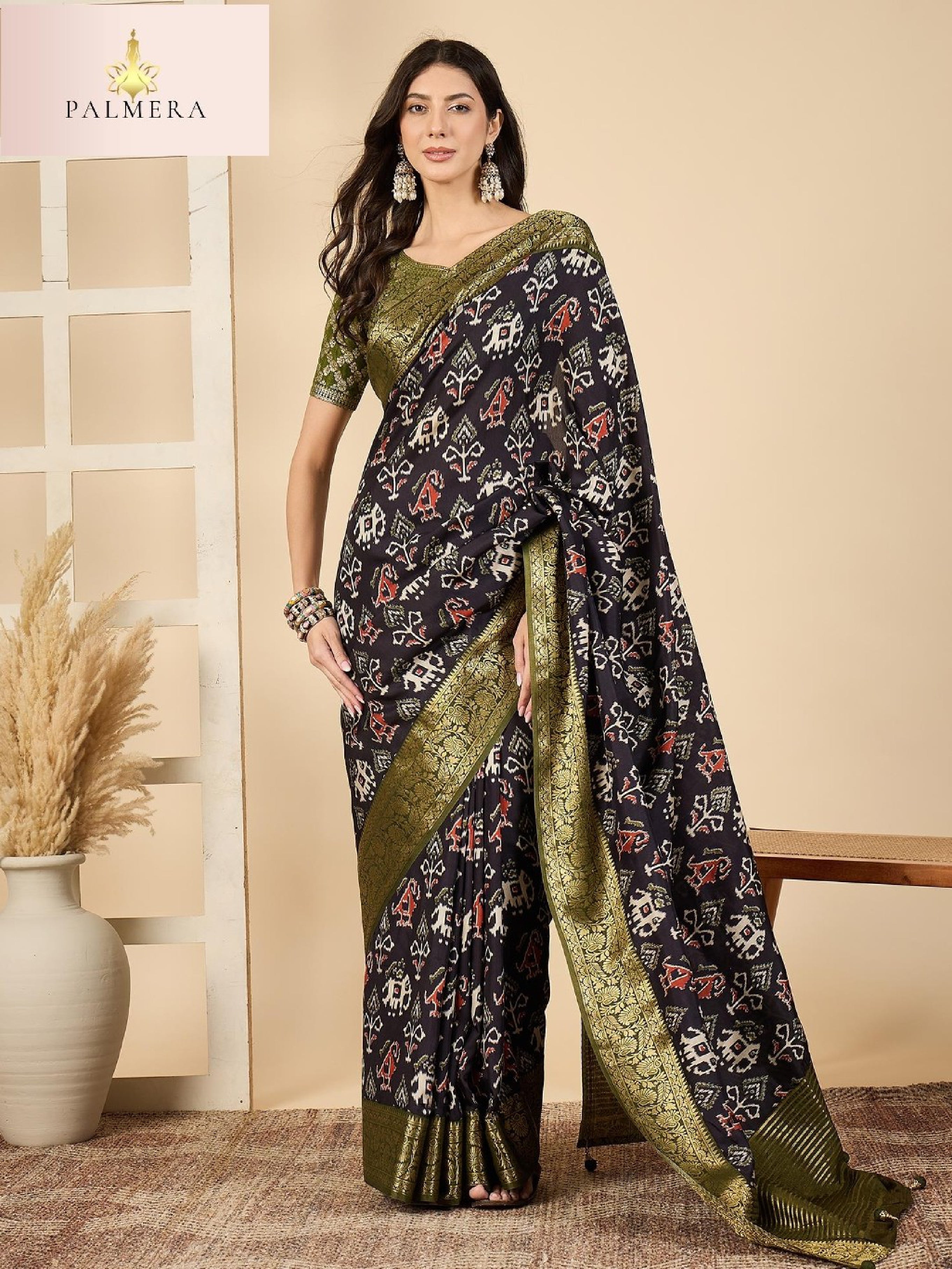 Palmera Saree Wholesaler and Palmera Saree Supplier | ALL-VIRASAAT-02