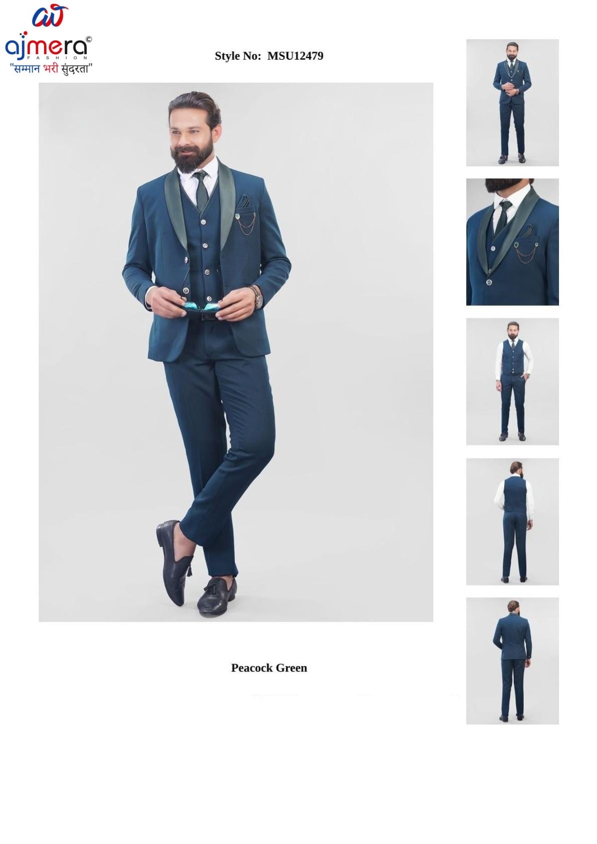 Mens Suit Manufacturer for Retailers | SNA-MSU12479