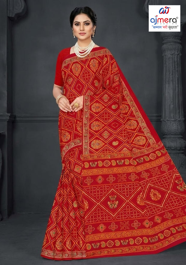 Daily Wear Cotton Saree with Without Blouse for Premium Ethnic and Traditional Wear | DS-KAILASHPATI