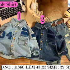Kids Shirt Wholesale in India | SYA-11860-LEM43