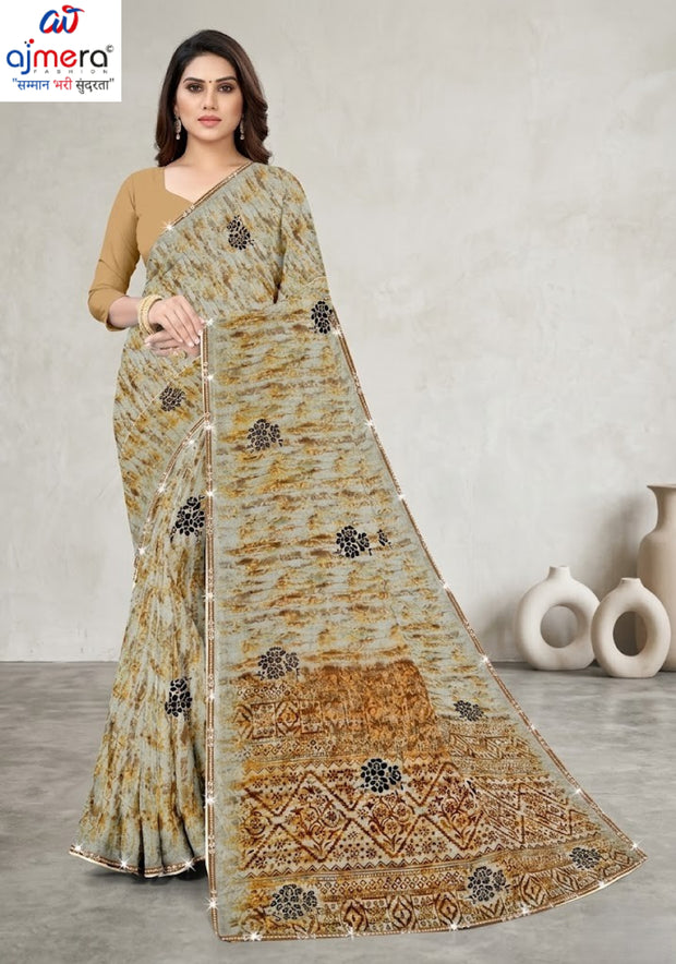 Trendy Printed Saree with Blouse Piece for Women’s Ethnic Wardrobe | CAS-PREM RATAN
