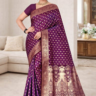 Designer Jacquard Silk Saree with Blouse Piece for Traditional Occasions | TUL-VEERA SILK VOL-20