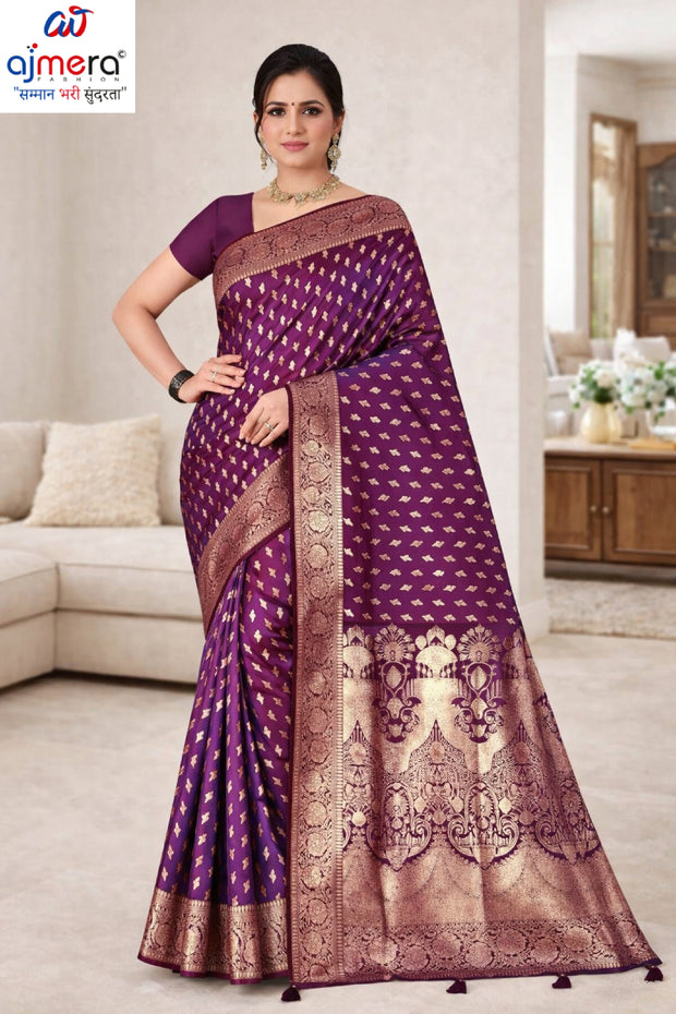 Designer Jacquard Silk Saree with Blouse Piece for Traditional Occasions | TUL-VEERA SILK VOL-20