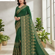 Weightless Print Loose Saree with Blouse for Premium Ethnic and Traditional Wear | MVN-OVERTIME