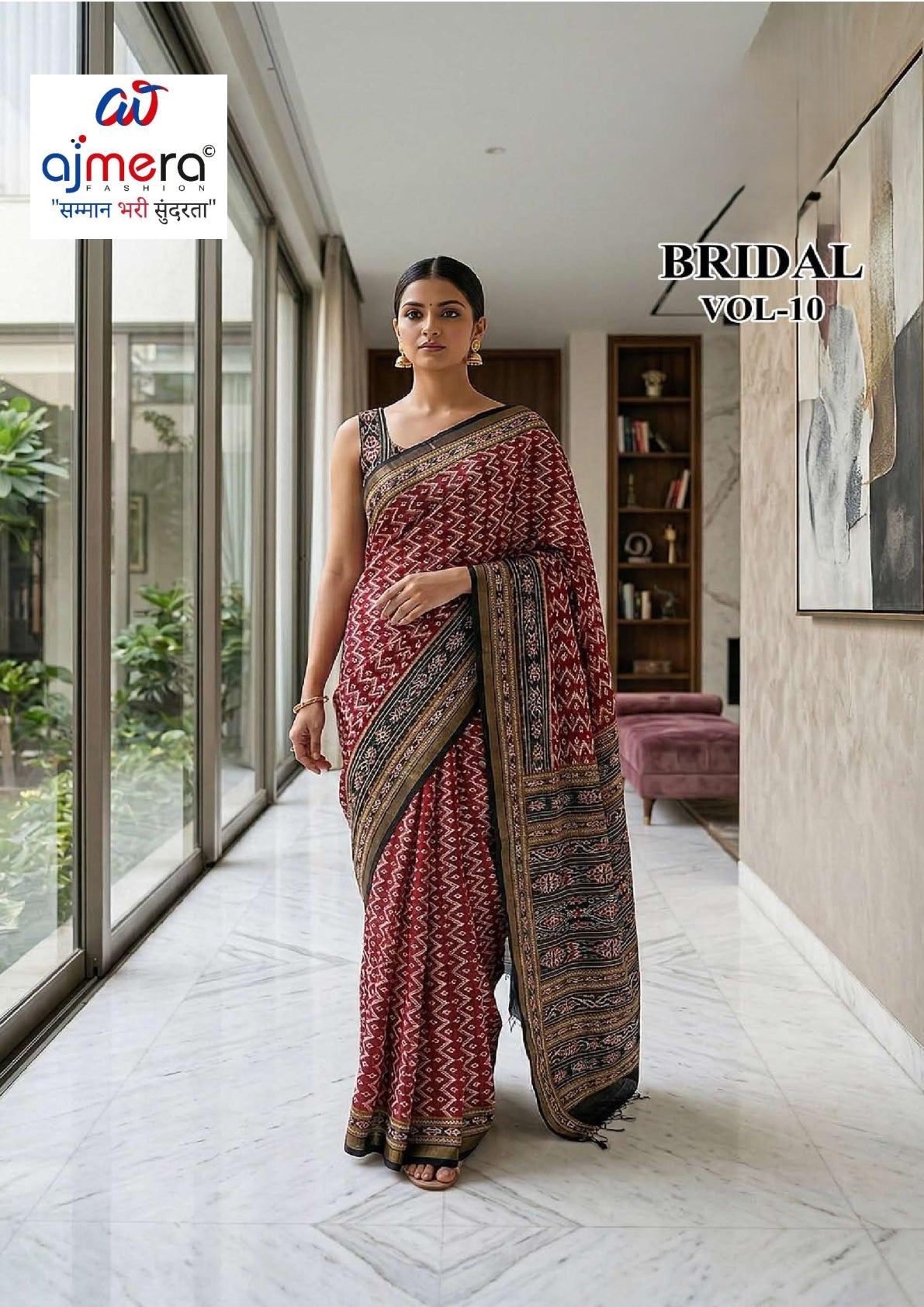 Stylish Printed Saree with Blouse Piece for Traditional Celebrations | RMF-BRIDAL VOL-10