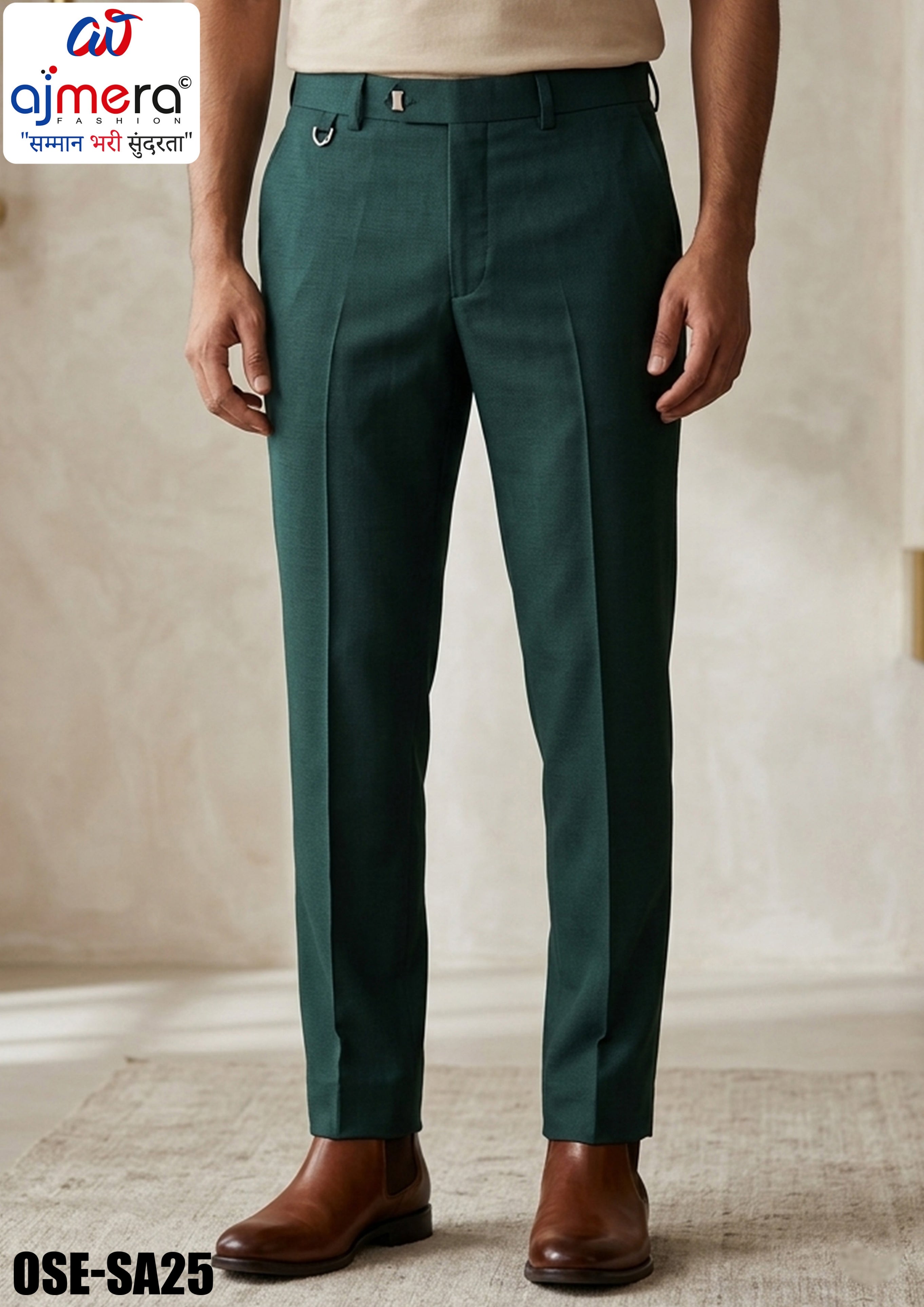 Premium Men's Formal Pant for Office & Business Wear | OSE-SA25