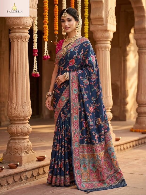 Palmera Saree Wholesaler and Palmera Saree Supplier | ALL-NARMADA-22