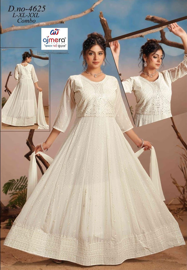 Elegant Jorjet Designer Party Wear Gown for Women | SHP-4625