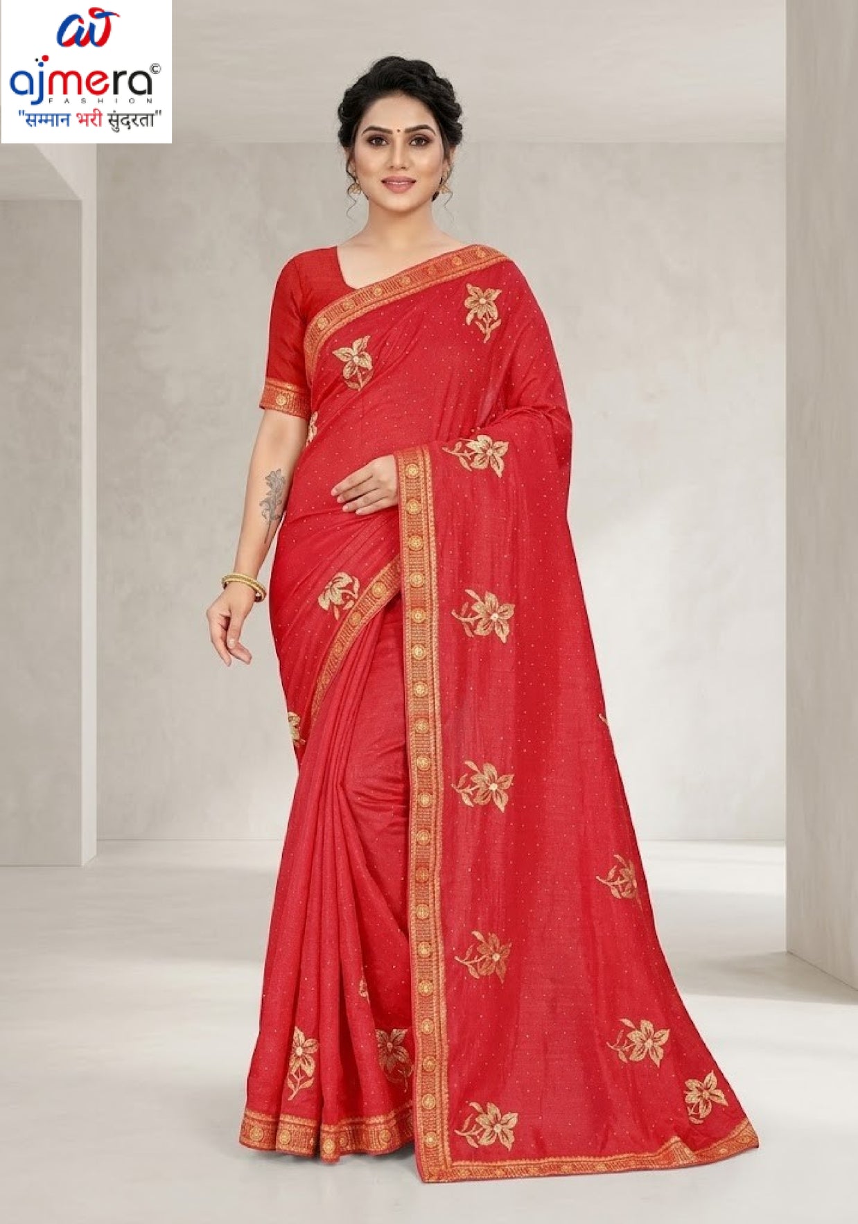 Fancy Matching Saree Wholesale with Blouse Piece for Premium Ethnic and Traditional Wear | VKM-VAYU